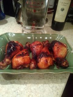A picture of Marinated chicken.