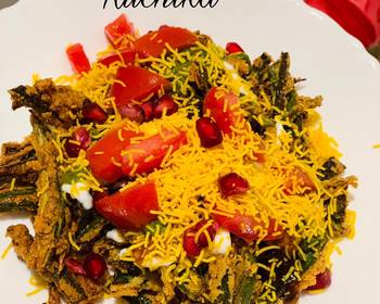 How To Cooking Recipe Kurkuri Bhindi Chaat Delicious