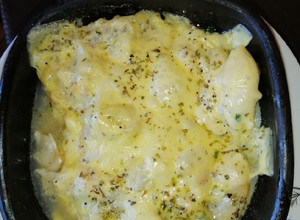 Una foto de Machas a la Parmesana