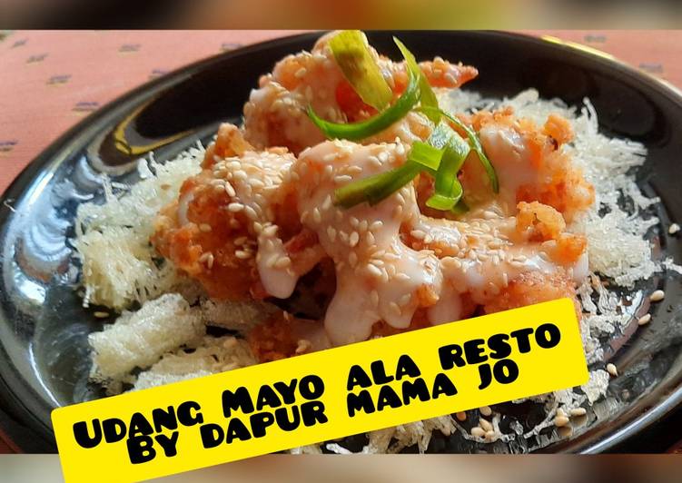 Udang Mayo Ala Resto --- super enak 👍👍