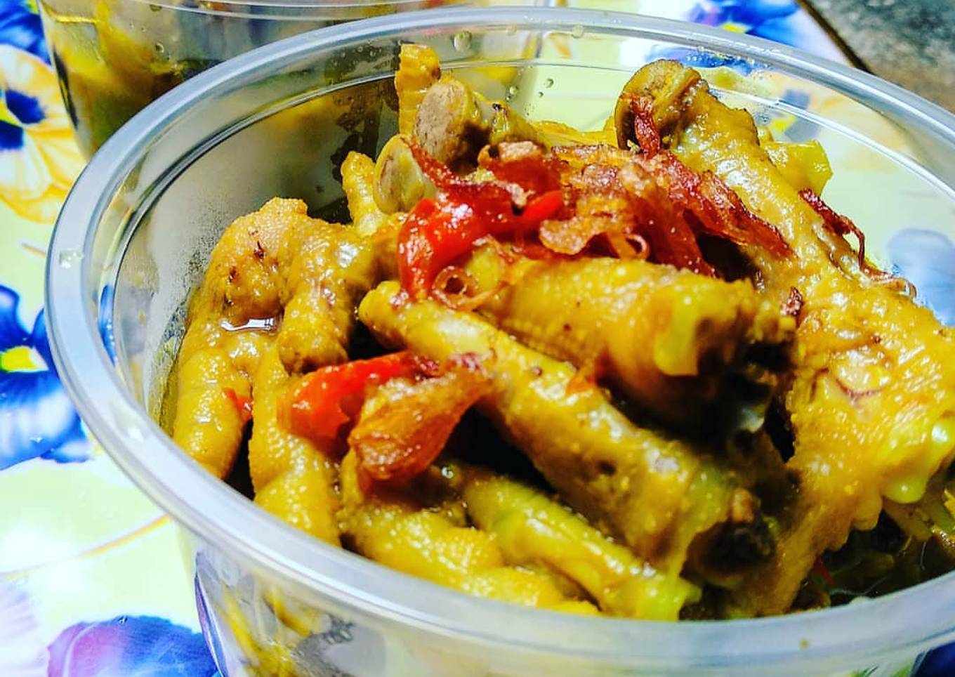 Ceker ayam rica rica by dapoer mpok yeyen