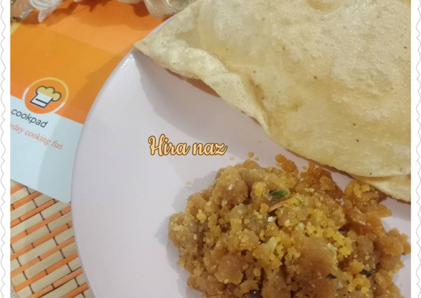 Channay ki daal ka halwa (Split chickpeas)