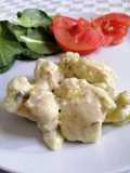 Bocconcini di pollo alle erbette e robiola