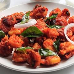 A picture of Prawn pakoda.