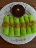 كريب جوز الهند بالفستق 😍