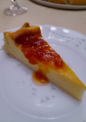 Foto de Tarte de Requeijão com Doce de Abóbora