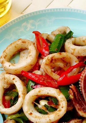 椒鹽透抽 的食譜成品照片