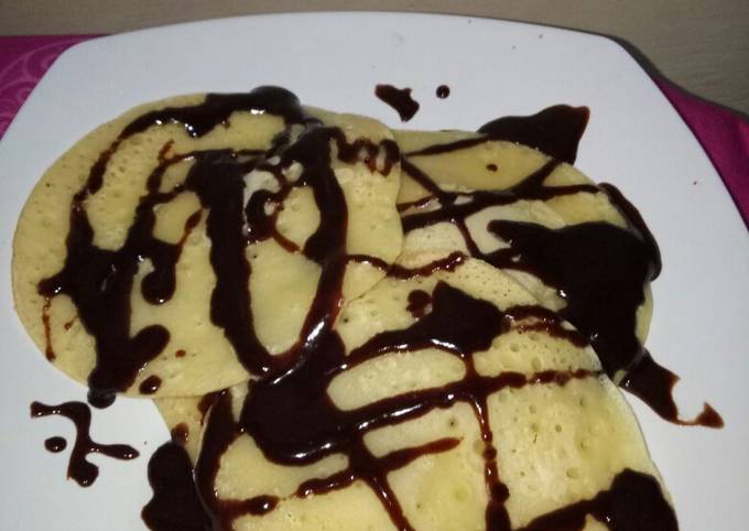 Mudah Banget Memasak Resep Pancake teflon praktis