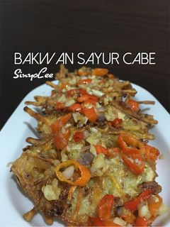Foto resep Bakwan Sayur Cabe