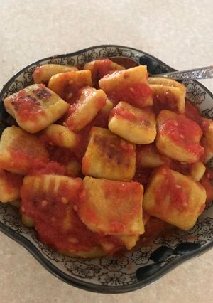 عکسی از دستور نیوکی با سس سالسا