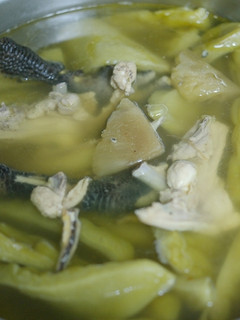 解熱退火的鳳梨苦瓜雞湯 的食譜成品照片