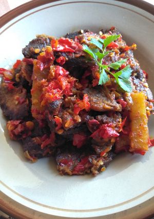 Foto resep Dendeng balado