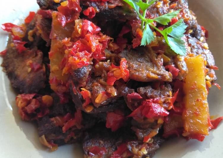 Resep: Dendeng balado Untuk Pemula