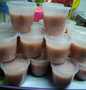 Bagaimana Menyiapkan Strawberry silky pudding Anti Gagal