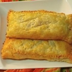 Flaky Savory hand pies A picture of Flaky Savory hand pies.