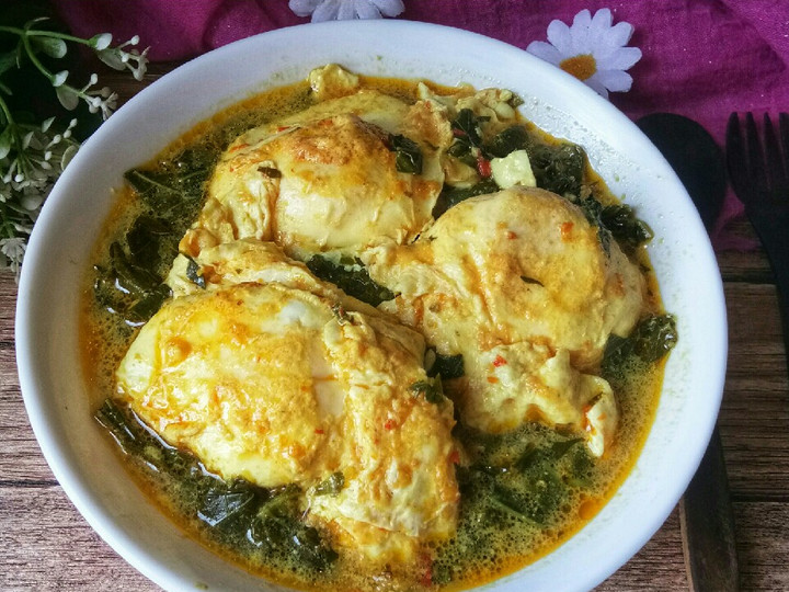 Resep Gulai Daun Singkong Telur Anti Gagal