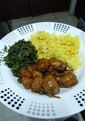 A picture of Stewed sausage.
