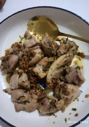 Foto resep 46. Ayam daun jeruk