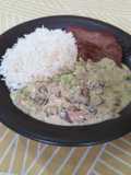 Salsa de champiñones con brócoli