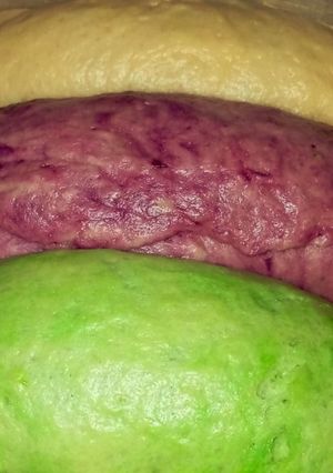 Foto resep Roti Pontianak 3 Rasa