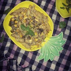 A picture of Mint mayonnaise pasta Biryani.