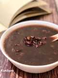 Black Rice and Red Bean Soup (Pressure Cooker, 30 Minutes)