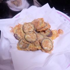 A picture of Fried Diet Eggplant (without flour).