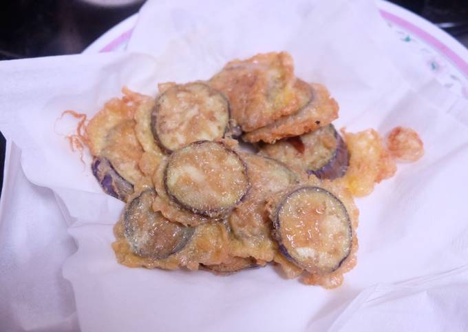 Fried Diet Eggplant (without flour)