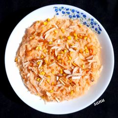 A picture of Carrot Vermicelli Payasam.
