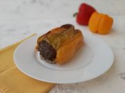 Una foto di peperoni ripieni forno