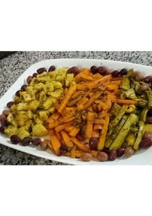 صورة لوصفة خضر مشرملة