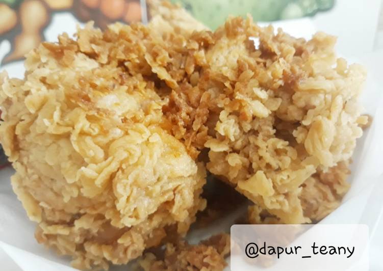 Resep Freid chicken kriuk renyah tahan lama, Enak Banget