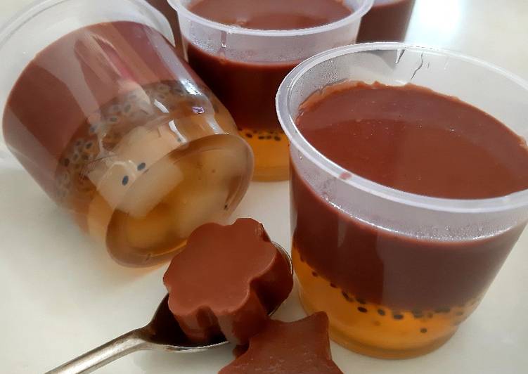 Pudding Coklat Natadecoco Jelly