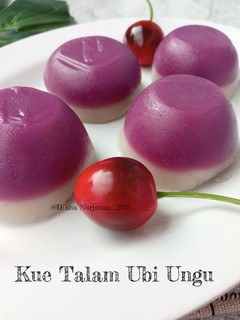 Foto resep Kue Talam Ubi Ungu