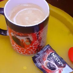 A picture of Frothy coffee.