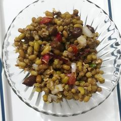 A picture of Boil Moong Chat.