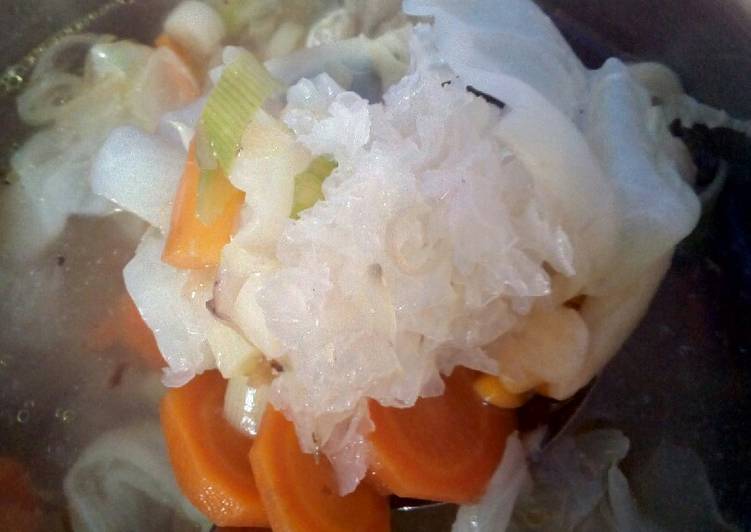 Resep Sup Jamur Putih Oleh Bunga Mey Cookpad