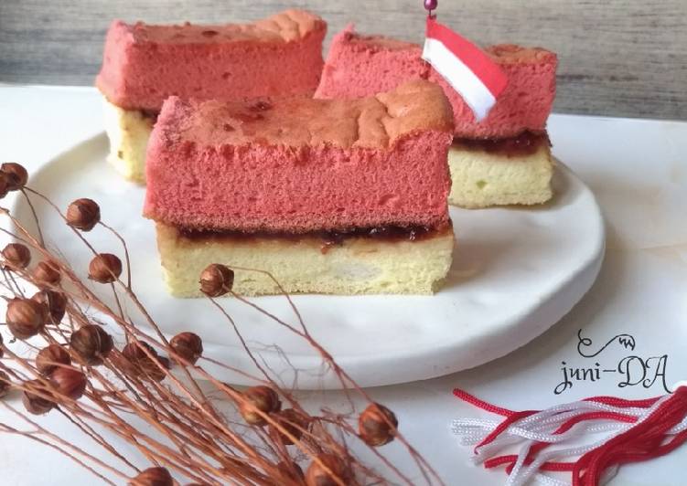 Resep Bolu Lapis Merah Putih *gluten free Anti Gagal