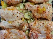 Una foto de alita de pollo asar