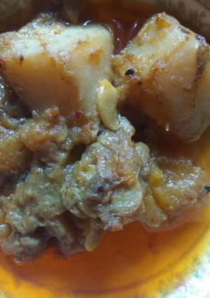 A picture of Jhatpat aloo ki sabji.