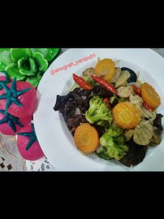 Foto resep Tumis jamur bakso