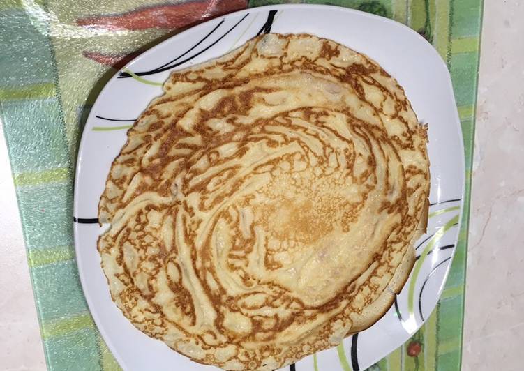 A révélé le secret de la recette Crêpes maison spécial