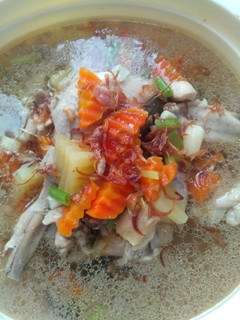 Foto resep SOP ayam ala pak Min Klaten