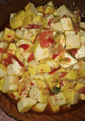 Foto resep Tahu sambal bawang