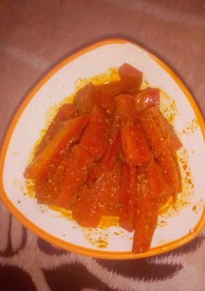 A picture of Carrot pickle.