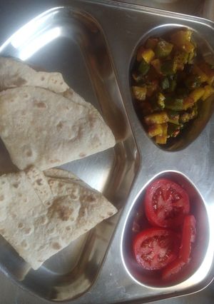 ભીંડા બટાકા નુ શાક રેસીપી મુખ્ય ફોટો