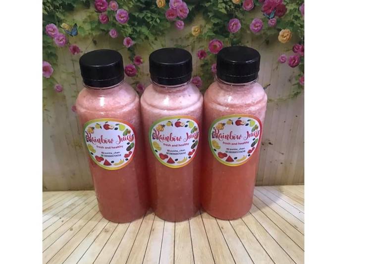 Resep Diet Juice Tomato Carrot Pear Strawberry Cauliflower Enak dan Antiribet