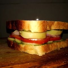 Vegetable Sandwich A picture of Vegetable Sandwich.