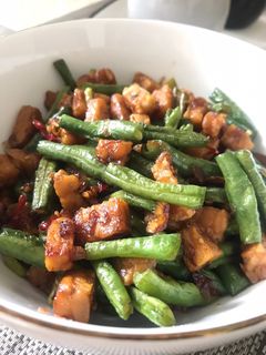 Foto resep Oseng tempe kacang panjang