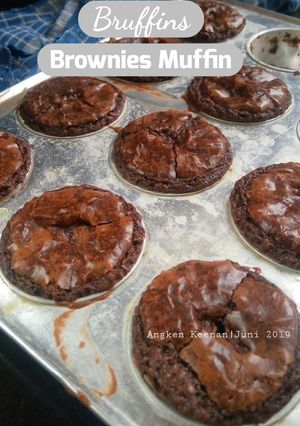 Foto resep Bruffins (Brownies Muffin)